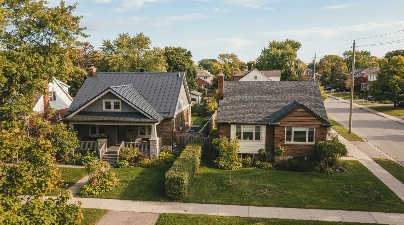 Metal vs Asphalt Roofing for Ontario Homes: An Honest Comparison