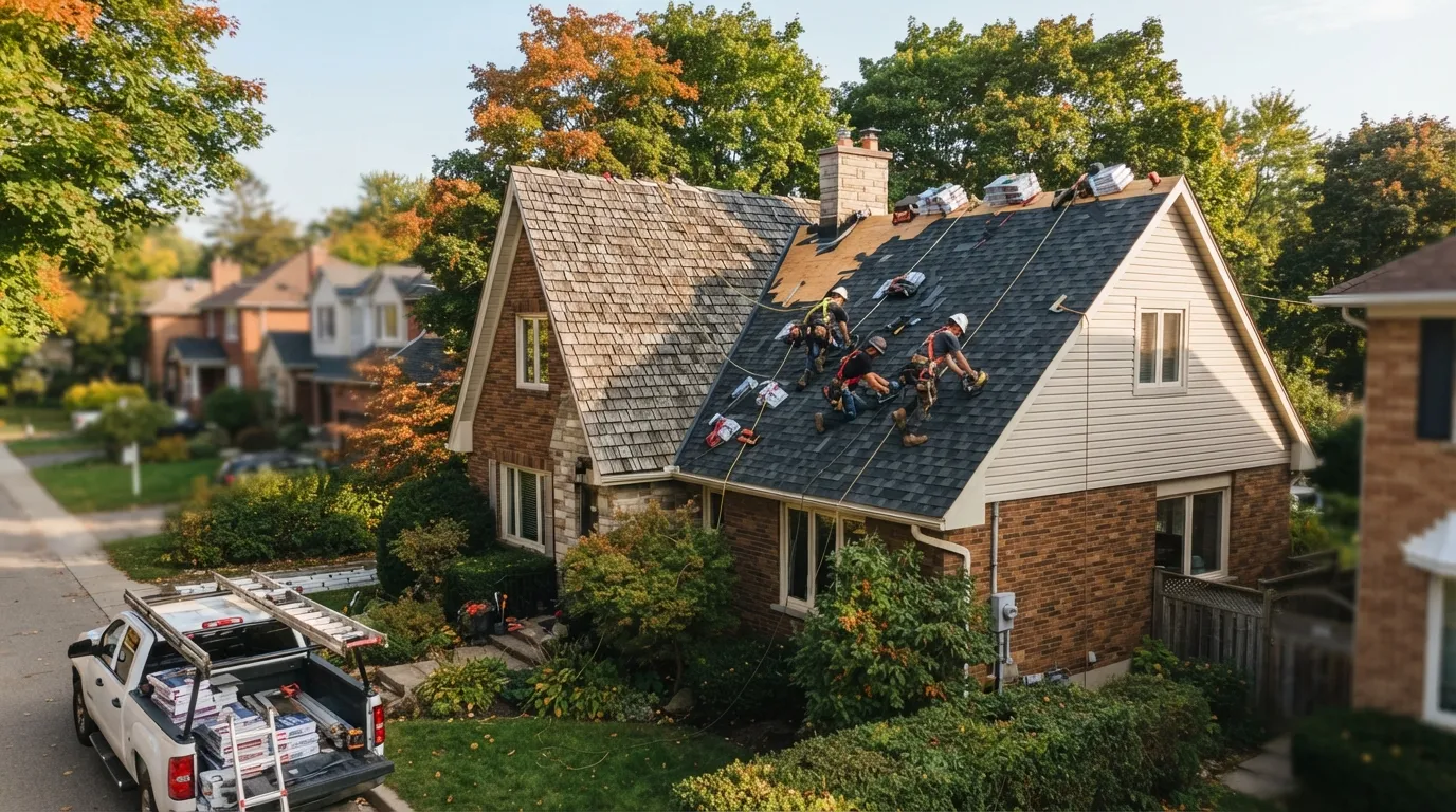 Replacing Cedar with Architectural Shingles: A Brock Roof Reimagined
